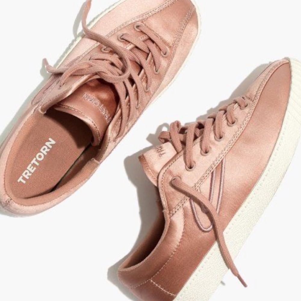 Madewell X Trenton Blush Sneakers